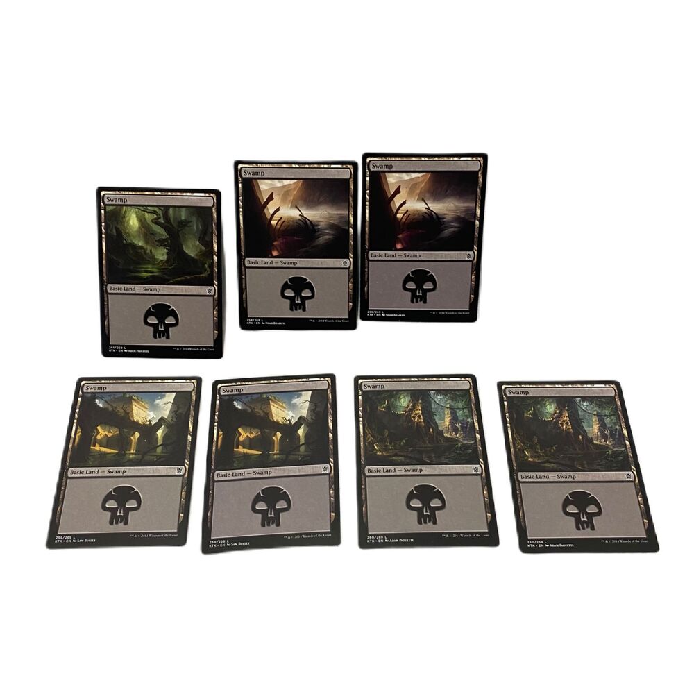 Magic The Gathering Card Wizards of the Coast Basic Land Deckmasters